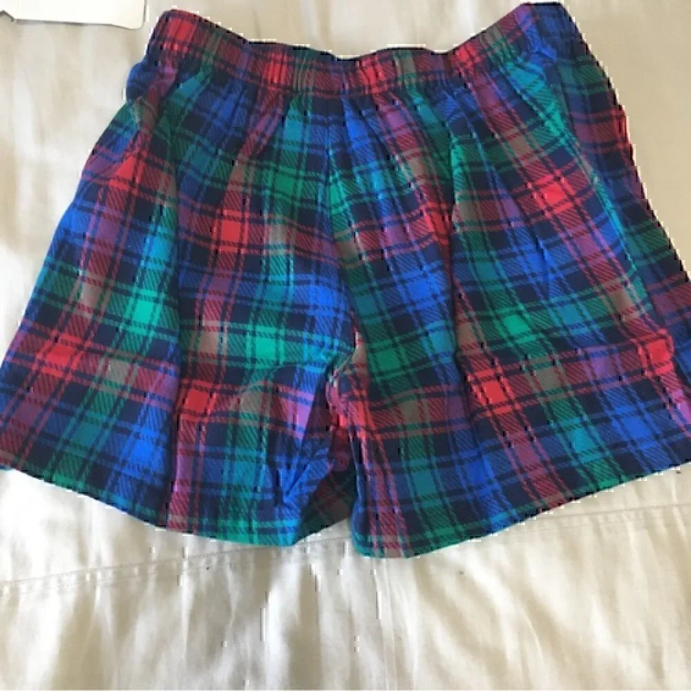 Lands' End Men's Classic Fit Flannel Boxers size small